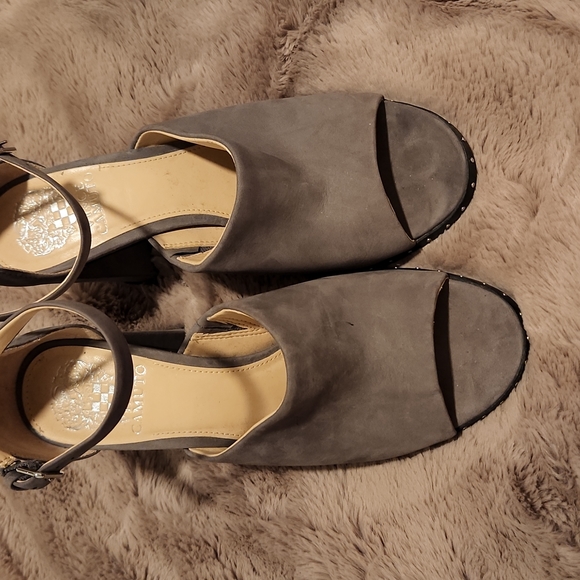 Vince Camuto Suede Heels - Picture 2 of 7